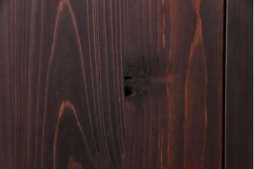 ラフジュ工房オリジナル　グレー　ペイント薄型アイアンラック【大】(陳列棚、飾り棚)